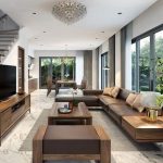 Một số cách trang trí phòng khách nhà ống đẹp và sang trọng
